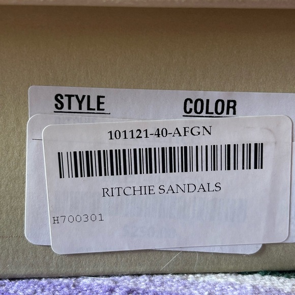 A.S.98 Ritchie Sandal Open-Toe Leather - Picture 5 of 5